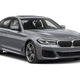 BMW 5 Series / M550i xDrive Sedan 2022. Front 3⁄4, Facing to the Right